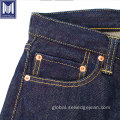 Denim Jeans Trousers 12~17oz custom logo men selvedge denim jeans Factory